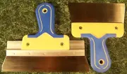 2pc Wide PUTTY KNIFE SCRAPER SET 10" Big paint knives Heavy Duty new