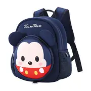 Kids Cartoon Backpack Navy Blue