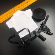 DML 1/6 Scale Police Hat & Belt & T-shirt Model for 12" Figure