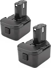2 x Exmate 12 V 3.5 Ah Battery for Hitachi EB1212S EB1214L EB1214S EB1220BL EB1220HS EB1222HL EB1226HL EB1230HL BCC1212