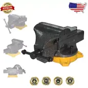Professional-Grade 6-Inch Bench Vise with Polished Anvil for Precision Work