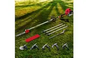 Giantz 65CC Pole Chainsaw Hedge Trimmer Brush Cutter Whipper Snipper 7-in-1 5.6m