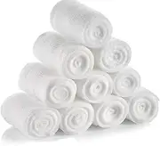 10-Pack Elastic Stretch Gauze Bandage | 7.5cm X 4.5m Medical Grade Sterile Gauze | Self-Adherent Pressure Wrap For First Aid, Wound Care & Sports Injuries