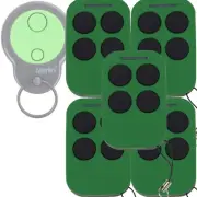 Merlin Garage Door Remote M842 Green Control Genuine M832 M844 Transmitter 5Pack