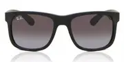 Ray-Ban RB4165 Justin 601/8G Men's Sunglasses Black Size 51