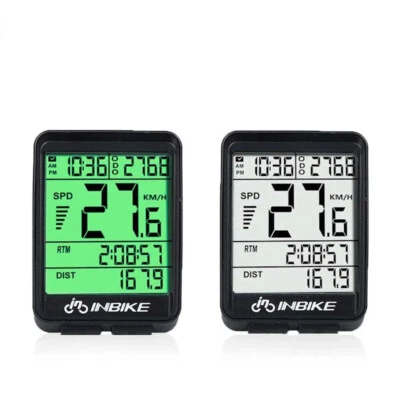 Waterproof Bicycle Computer Wireless Cycling Bicycle Kilometer MTBRoad Stopwatch