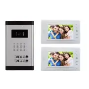 7" Apartment Wired Video Door Phone Intercom Entry System for Multi Unit NICE
