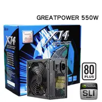 在飛比找蝦皮購物優惠-電源供應器 GREATPOWER X14S4P3 550W模