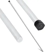 1 Pcs Anode Rod for Hot Water Heater Aluminum Zinc Compatible with Rheemm A. O.