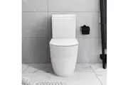 ACA 680x360x830mm Tornado Toilet Suite Gloss White Bathroom Toilets seat Soft closing seat Back To Wall Top/Bottom Inlet WELS