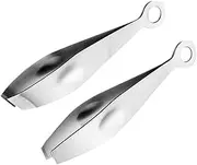 2Pcs Convenient Metal Tweezers for Goose Chicken and Fish Hair Removal Durable Kitchen Tool for Scraping Stylish and Practical Tweezers for Home Use