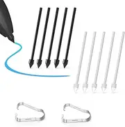 10 PCS Tips/Nibs Replacement for Samsung Galaxy Tab S9/S9FE+/S9 Ultra, S8/S8+/S8 Ultra, S7/S7+/S7 FE, S6/S6 Lite, Note10/10 Plus/10 Lite, Note 20/S21/S22/S23/S24 Ultra S Pen