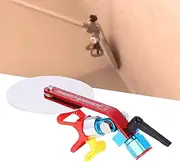 Adjustable Baffle Direction, Maximum Spray Guide 5000psi Airless Paint Sprayer with G7/8in Connector, Adjustable Nozzle, Waterproof Splashing Baffle for Professional Painting