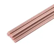 Mini Hot Glue Sticks for Glue Gun 0.28-inch x 8-inch Rose Gold 6pcs