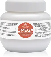 Kallos Regenerating hair mask with complex Omega-6 and oil of macadamia (Hair mask Omega) - Volume: 275ml