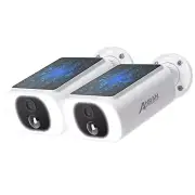 ANRAN 2K WiFi Security Camera Outdoor Solar Battery Powered Wireless CCTV Camera