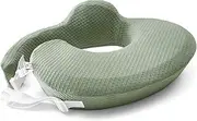 JORNH Nursing Pillow for Breastfeeding,Multifunctional Breast Feeding Pillow Baby, Pregnancy Pillow & Maternity Cushion with Adjustable Waist Strap, Washable Removable Cover,Pregnancy Gift,Green