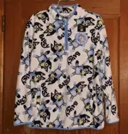BLUEY DOG THEME FLEECE PULL-OVER TOP UNISEX CHILD SIZE XL