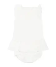 Sleeveless skirt and shorts 6M,3M White