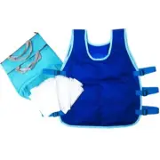 Apron ICY Cooling Vest with 24 pcs Ice Packs and 2 Insulated Bag