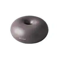 在飛比找誠品線上優惠-ELECOM Eclear甜甜圈瑜珈抗力球/ 45cm/ 灰