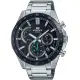 【CASIO 卡西歐】EDIFICE 粗曠動感三眼計時手錶手錶 畢業禮物(EFR-573DB-1A)