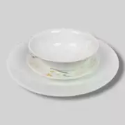 Corelle | 12-Piece Vitrelle Glass Dinnerware Set, Wildflower | New in Box