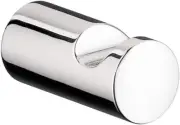 Hook Timeless 1-Inch Modern Coordinating Towel Holder in Chrome, 40511000, Small