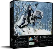 ❄️ NIS Chance Encounter Jigsaw Puzzle 1000-piece - Art byNene Thomas ❄️