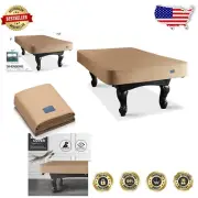 Premium Leatherette Pool Table Protection Cover – 7/8/9FT Sizes, 10 Colors