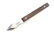 Narex Dual Bevel Marking Knife Stainless Steel Blade Rosewood Handle Finger I...