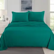 Shangri-La Linen Ultra Soft Cashmere-Feel Microfibre Flannelette Sheet Set