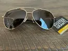 Foster Grant Classic MaxBlock 100% UVA-UVB Protection Sunglasses gold