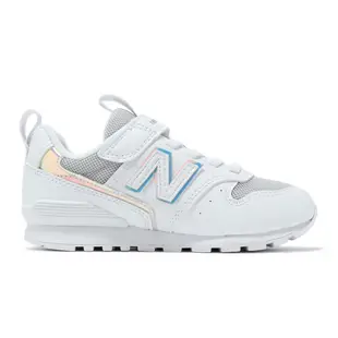 New Balance 休閒鞋 996 Wide 中童 寬楦 白 銀 緩衝 網布 魔鬼氈 小朋友 運動鞋 NB YV996HC3-W