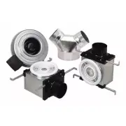 Fantech 270-CFM Ceiling Bathroom Exhaust Fan 8.5" w/ Dimmable LED Light White