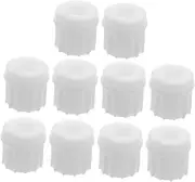 LABRIMP Spare Meat Grinder Parts 10pcs 12 Tooth Mincer Gear Plastic Spiral Gear for Meat Mincer Food Processor
