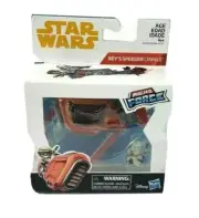 Hasbro Disney Star Wars Micro Force Rey's Speeder Jakku