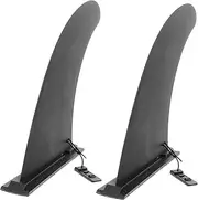 Toyvian 2Pcs Water Stabilizer Paddle Fin for Surfboard Paddleboard Removable Water Divider Replacement Fin for Enhanced Stability and Tracking Surfing Activities