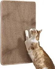 Cat Scratch Board | Cat Scratching Post | Anti-Scratch Protection Adhesive Interactive Kitten Toy for Play Floor Indoor Kitten Couch Sofa Home