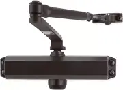 Commercial Door Closer in Duronotic Finish with Backcheck , Small , - Size 4 - T