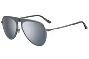 Jimmy Choo PHIL/S 6LB 96 99 Ruthenium / Light Grey Silver Mirror Gradient Lenses