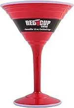 Red Cup Living Reusable Margarita Cups - 15 oz - Margarita Glasses Plastic Party Cups in Classic Red Cup Style - Dishwasher Safe - Perfect for Patio Parties, BBQs, and Camping