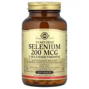 Solgar, Selenium, Yeast-Free, 200 mcg, 250 Tablets