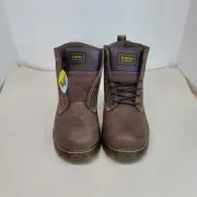 Dr. Martens Men's Size 11 Industrial Winch NS Black Leather Safety Work Boots