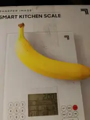 SHARPER IMAGE Smart Kitchen Scale Digital Display. NEW Batteries Inc.