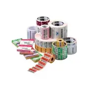Zebra Label, Paper, 101.6x76.2mm; Direct Thermal, Z-Select 2000D, Coated, Permanent Adhesive, 19mm Core, Perforation and Black Mark - 3003073