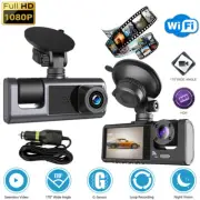 Car Dual Lens Dash Cam HD 1080P Camera Video Recorder with WiFi 170° G-sensor US