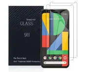 [2 PACK] Google Pixel 4 XL Screen Protector Full Coverage Tempered Glass Screen Protector Guard (Clear) - Case Friendly