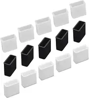 Holibanna 30Pcs USB Port Plug Covers Silicone Dust Protectors for USB Ports Easy Installation Dust Compatible with Phones Laptops Includes Transparent Colors
