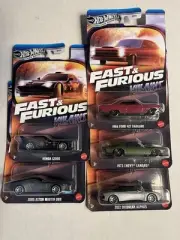 2025 HOT WHEELS SILVER SERIES ** FAST & FURIOUS VILLAINS ** SET OF 5 1:64
